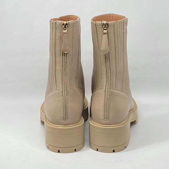 Aquazzura Saint Honore Leather Combat Booties size 40 - Picture 7 of 15